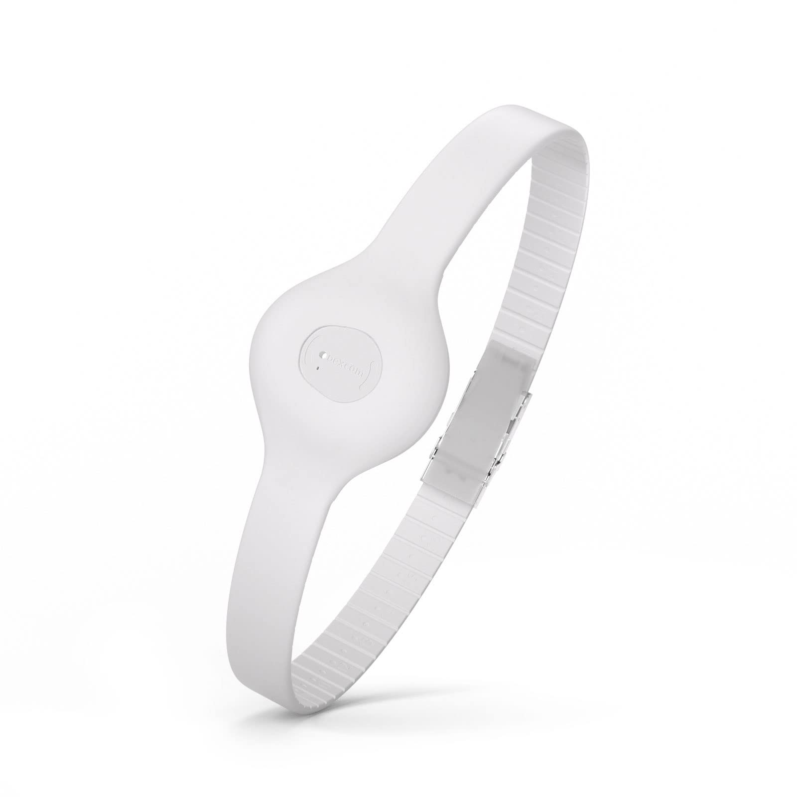 DivotiSensor Cover Armband for Dexcom G7 | Adjustable, Trim-to-Fit CGM Holder | Adhesive-Free, Hypoallergenic Silicone | Secure, Comfortable Fit for Active Daily Wear & All Arm Sizes- White