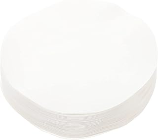 ULTECHNOVO Paper 100 Sheets Filter Papers Safe Light Good Nice Quantitative Paper Filter for Labs Filter Essays