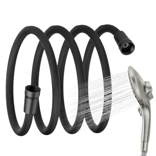 Reemplazo de manguera de ducha - Extensor desmontable de mano, tubo de fijación flexible trenzado, boquilla de conector multiuso, extensión de flujo de agua portátil | Bañera de baño