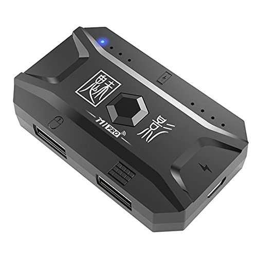 Image of M1 Pro Keyboard Mouse Converter Portable Mobile Game Usb Keyboard and Mouse Adapter BT5.0 Connection Support Android iOS System