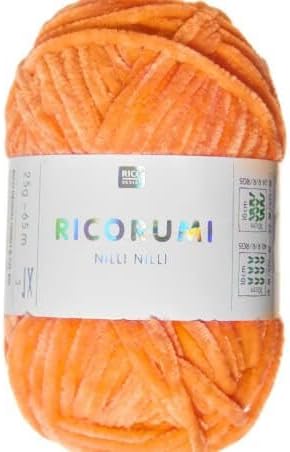 Rico DesignChenille Yarn Neon Orange