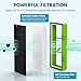 Colorfullife 4 True HEPA + 8 Pre-Filter Aer1 Filter Replacement Compatible With Holmes AER1 Air Purifiers, Replacement Parts # HAPF30AT, HAPF300AH-U4R, HAP242-NUC