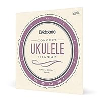 Bright, Projecting Tone: Optimized for concert ukuleles with standard GCEA tuning, these uke strings offer more volume, clarity and dynamics for a bright, projecting tone Dynamic Clarity: Each string is made from our bright sounding titanium monofila...
