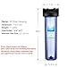 Geekpure 20 Inch Whole House Clear Water Filter Housing-Fit 4.5 x 20 Inch Filters-3/4 Port