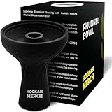 Hookah Merch Black Silicone Hookah Bowl | Phunnel Style Hookah Head | Premium Shisha Bowl Heat Resistant
