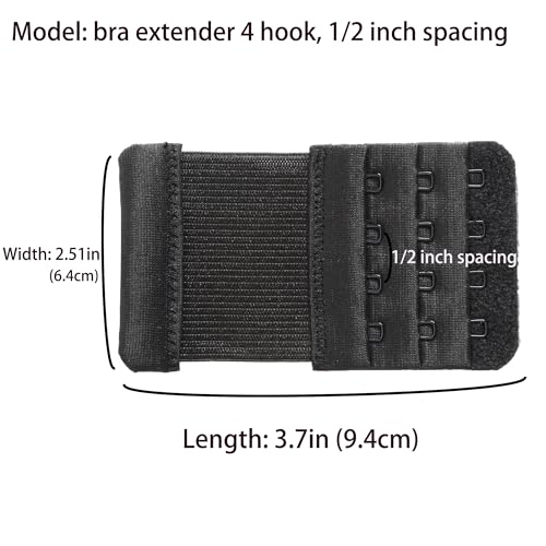 Image of SAMGU Women's Bra Extenders 2 Hook /3 Hook /4 Hook /5 Hook /6 Hook Soft Stretchy