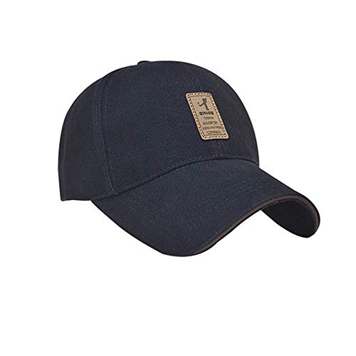 Yevison Boné de beisebol de verão masculino da moda bonés de golfe ao ar livre algodão casual ajustá