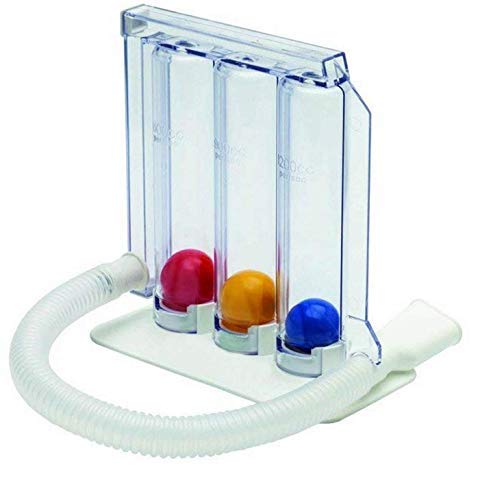 Medsor Impex 3 Ball Breathing Exerciser Respirometer.