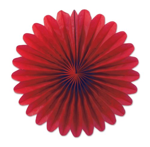 Beistle 6-Inch 6-Pack Tissue Fans, Mini