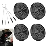 Replacement Needle Seal Silicone Rubber Gasket (4 Pcs) Compatible with Most Keu-rig Coffee Makers for 2008 Keurig K147 OfficePro - Drinking Straw Cleaning Brushs