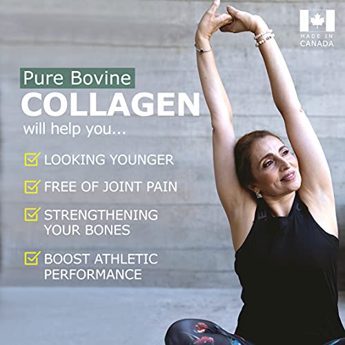 Promise Pure Bovine Grass-Fed Collagen Capsules with Hydrolyzed Collagen Peptides – Non-GMO, Gluten-Free, Supports Healthy Skin, Hair, Bones & Joints – 150 Capsules - Image 3