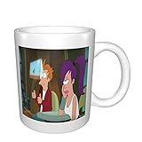 NA Futurama Keramikbecher, einzigartiges Design Kaffeetassen Gedruckte Teetasse Für Zuhause, Büro, Klasse, Im Freien