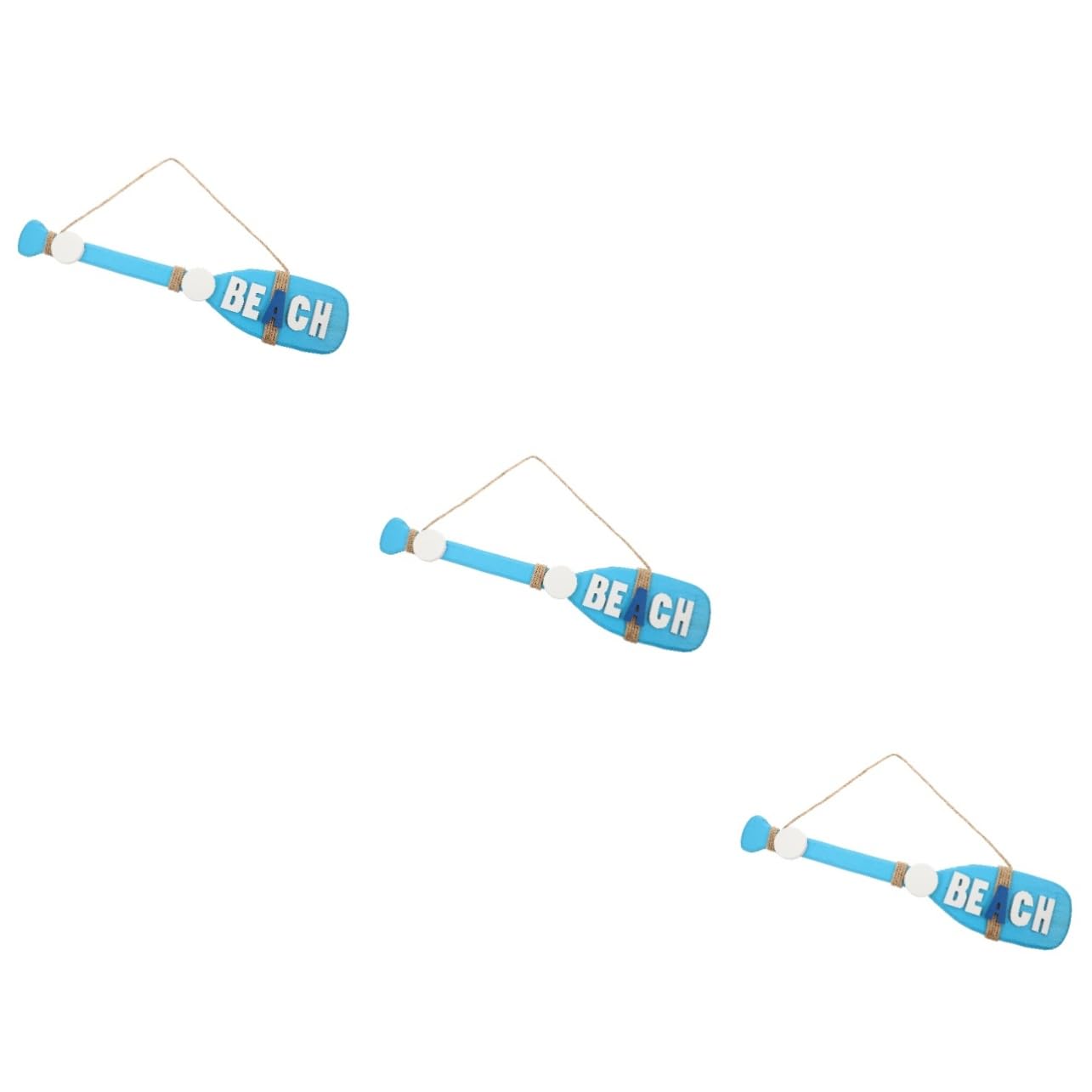 Alipis 3 Piezas Gancho De Perchero De Pared Para Ropa Ganchos De Pared De Gancho De Pared Decorativo Colgante De De Playa Decoración De Mesa Náutico Madera De Pino Blue