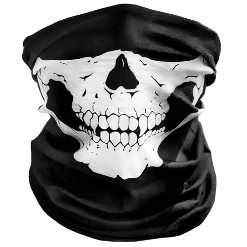 Tesorrio Skull Balaclava & Ghost Mask – Breathable...