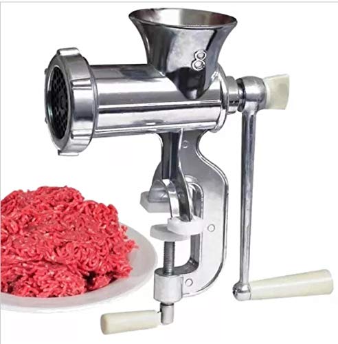 Moedor De Carnes Máquina Manual 5 Mm P/Embutidos Linguiça