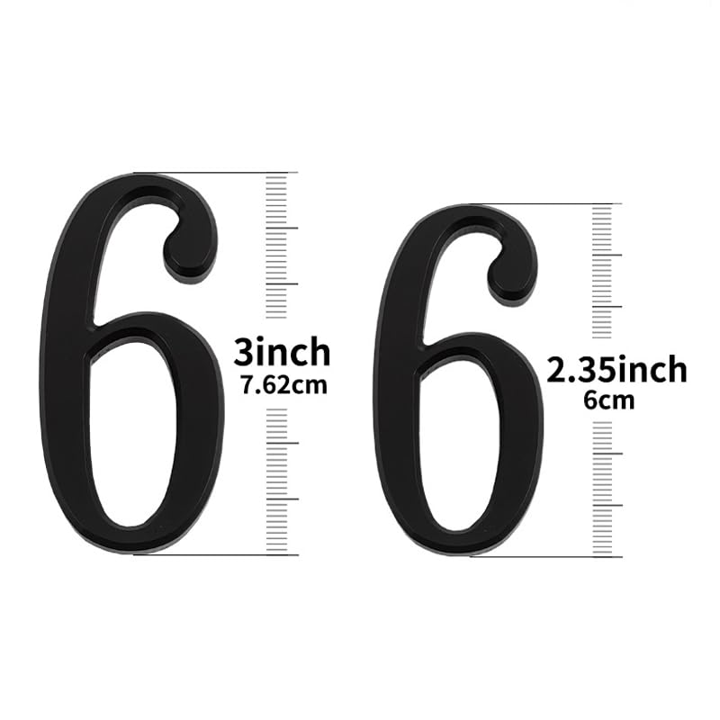 Tabliczka z numerem domu na drzwi zewnętrzne, litery z numerem domu 0-9, logo rodziny, numer domu mieszkalnego (A 7,62 cm)
