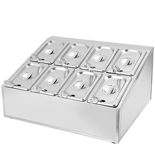 Dispensador de condimentos con tarro y tapas para condimentos, organizador de estación de cobertura de alimentos, soporte para estante de especias para encimera