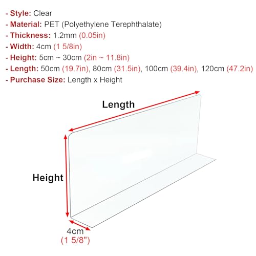 Barrière de lit chat et bloqueurs de jouets sous canapé plastique transparent - 8