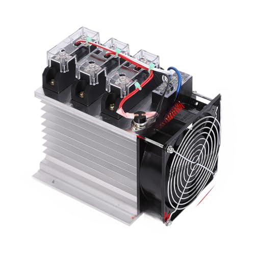 Relais à semi-conducteurs triphasé résistant aux coupures pour ventilateur 380V
