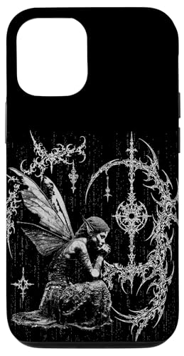 Y2K Grunge Fairy Alt Gothic Sigilism Vintage Graphic Hülle für iPhone 12/12 Pro