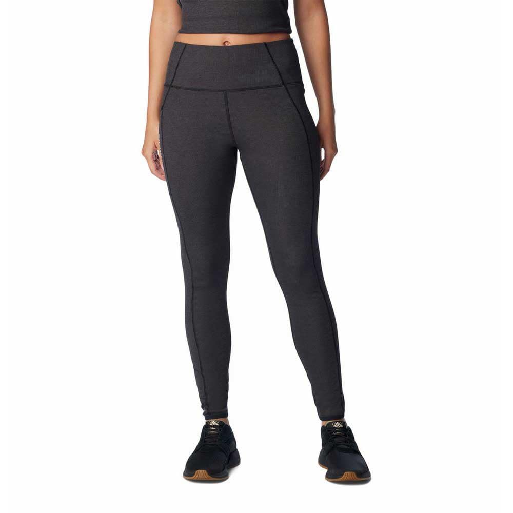 Columbia Women's Black Hike Rib Leggings - - Large