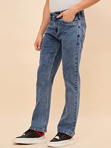 Image of HIGH STAR Men's Bootcut Fit Stretchable Jeans