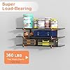 Lumber Rack Wall Mount, Heavy Duty Wood Storage Racks, 3 - View #5