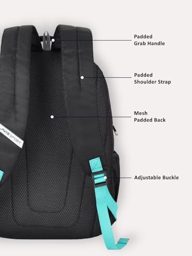 Image of Lavie Sport Lozenge Pro Laptop Backpack | 34 Liters | Fits Upto 15 Inch | Laptop Compatiable | For Men & Women