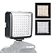 Produktbild 64 Video-LED-Lichtpaneel On-Camera-Videolicht mit 3 kalten Schuh für Studio-Außenbeleuchtung für Canon Nikon Sony DSLR