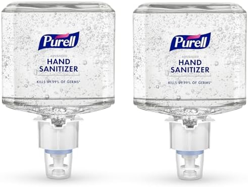 Purell ES6 Hand Sanitizer Gel Refill, Clean Scent, 2ct x 1200 mL - 6463-02
