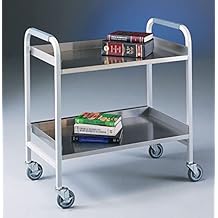 Labconco 8019000 Stainless Steel Cart, 34.88" L x 19.0" W x 36.38" H