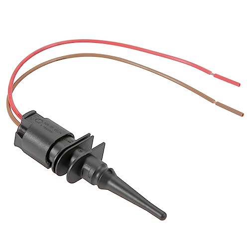 BINB ROAD Ambient Outside Air Temperature Sensor with Connector Pigtail Plug 65816936953/65816905133 + 61132359999 Compatible with BMW E46 E39 E38 X3 X5 Z4 1 3 4 5 6 7 Series