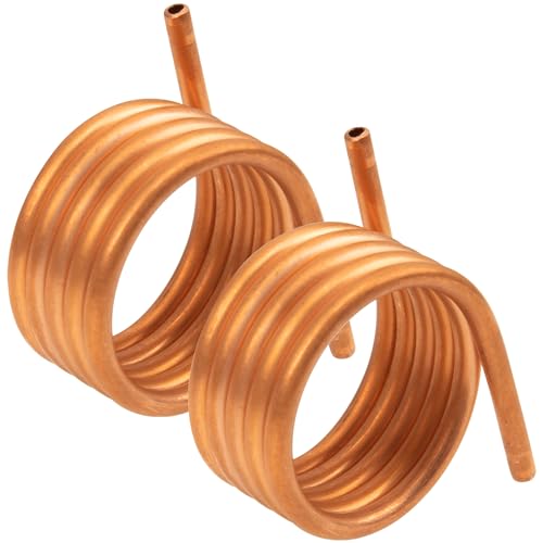2Pack Vgoohobby RC Boat 540 550 Motor Water Cooling Jacket Copper Cooling Ring for Remote Control RC Boat 540 550 Brush Motor