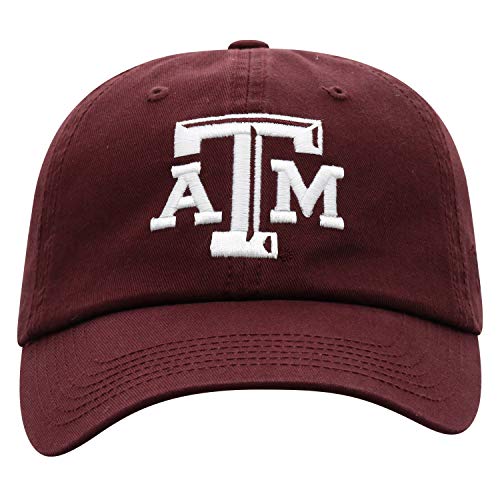 Top Of The World Texas A&M Aggies Men's Adjustable Relaxed Fit Team Icon Hat, Adjustable #TOP1