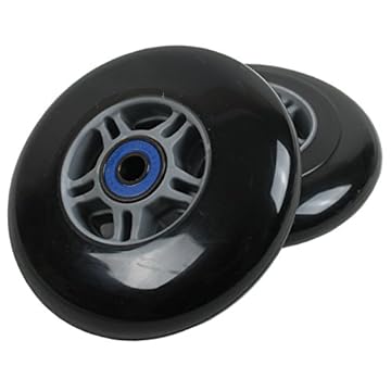 scooter wheels on skateboard
