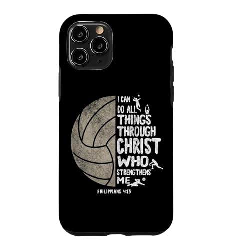 I Can Do All Things Through Christ �N���X�`���� �o���[�{�[���I�� �X�}�z�P�[�X iPhone 11 Pro �p