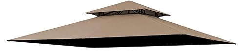 Replacement Gazebo Cover Compatible with ABC 11X11,The Top Compatible with