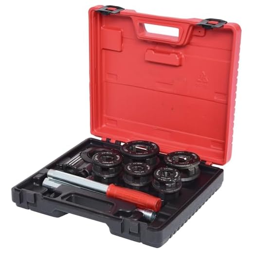 KS Tools 903.3300 Gängverktygssats, 8 st, 3/8 tums-1,1/4 tum