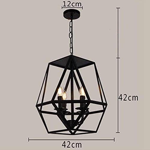Lampe suspendue industrielle pour éclairer une table de restaurant - 6