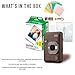 Fujifilm INSTAX MINI LIPLAY C Bronze VN EX D US Bundle with Film (20exp), and Accessory Kit (3 Items)