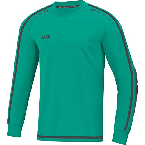 JAKO Kinder Tw-trikot Striker 2.0, türkis/anthrazit, 140, 8905