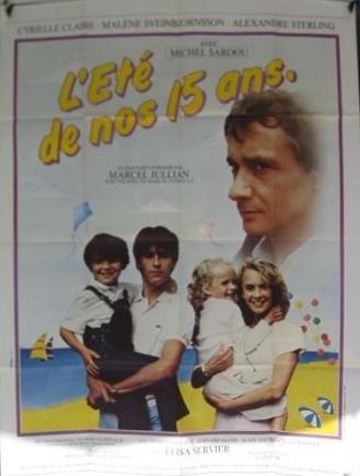 Affiche Michel Sardou L'Eté De Nos 15 Ans pour revivre vos émotions