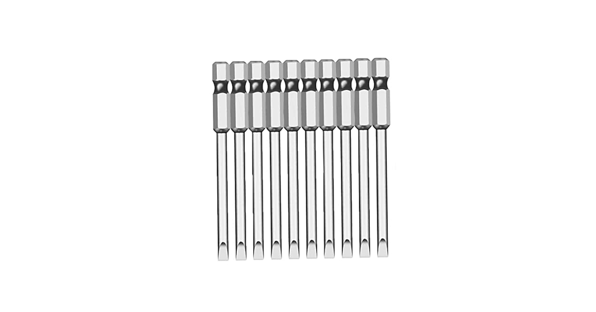 Amazon.com: NACX SL2.5 Slotted Screwdriver Bits, 1/4 Inch