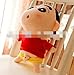 Stofftier 1pcs 35cm = 13.8 
aughty Crayon Shin Chan Gefüllte Plüschpuppe Japanische Anime Shin-chan Actionfigur