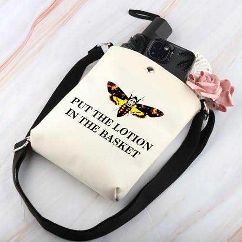BDPWSS Put The Lotion In The Basket Gift Crossbody Bag for Moth Lover Handbag4