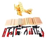 PowerTRC Kids DIY Workshop Kit with Faux Wood & Tools