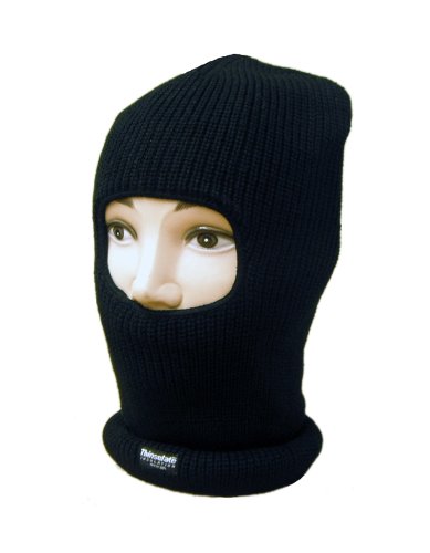 AB Emblems Negro Thinsulate Pro Clima pasamontañas 40 G Talla única