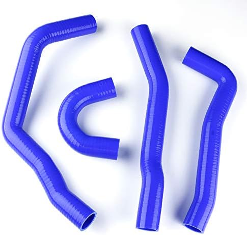 Silicone Radiator Coolant Hose Kit For Mitsubishi Lancer Evolution EVO X 10 4B11T 2008 2009 2010 2011 2012 2013 2014 (Blue)