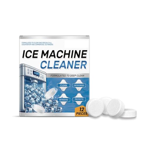 Lot de 70 tablettes nettoyantes désodorisantes pour machine à glaçons pour petits appareils électroménagers