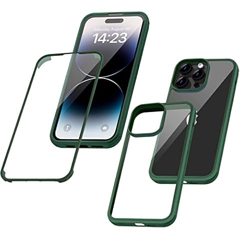 iPhone 14 Pro Max Case and Screen Protecor, Full Body Protective iPhone 14 Pro Max Slim Phone Cover iPhone Case 14 Pro Max, Sensitive Anti-Scratch iPhone 14 Pro Max Tempered Glass Screen Protector Cover